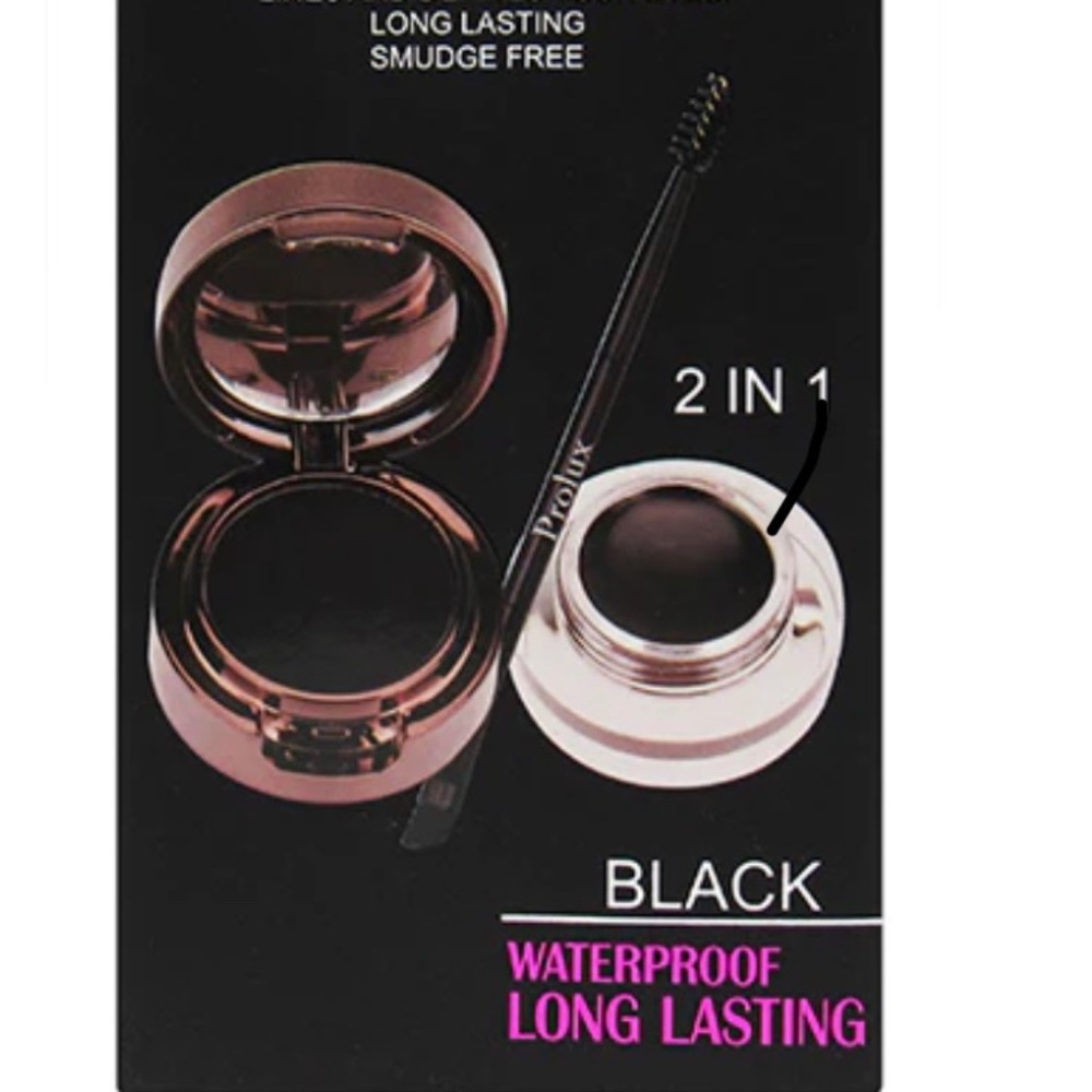 Eyebrow powder and gel